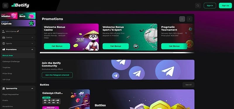 Które gry na Betify mobilnie grają się najlepiej?