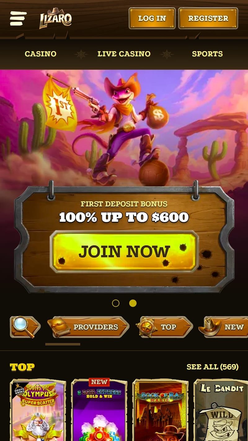 Lizaro Casino aplikacja mobilna – Katalog gier w Lizaro na telefonie - co działa, a co zostawić na desktop